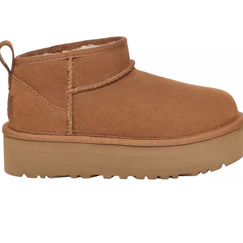UGG ultra mini kids platform